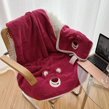 Animal Design Fast Drying Towel and Bath Towel Sets