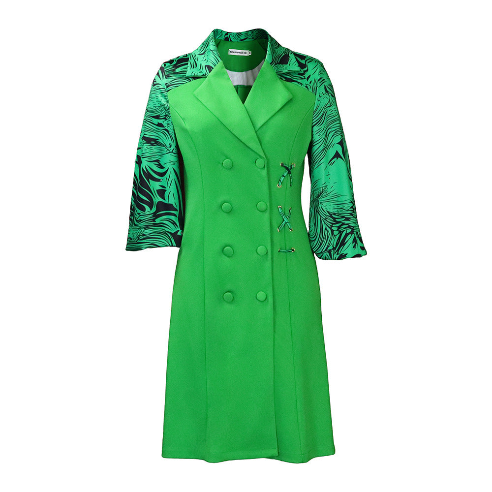 Fashion Plus Sizes Blazer Dresses
