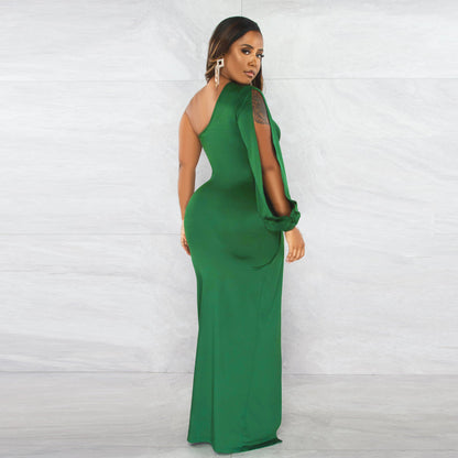 Classy One Shoulder Tight Dresses