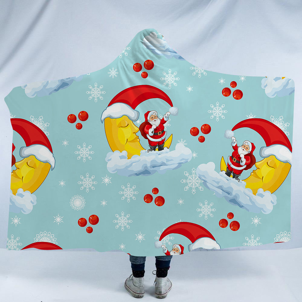 Merry Christmas Magic Hats Throw Blankets