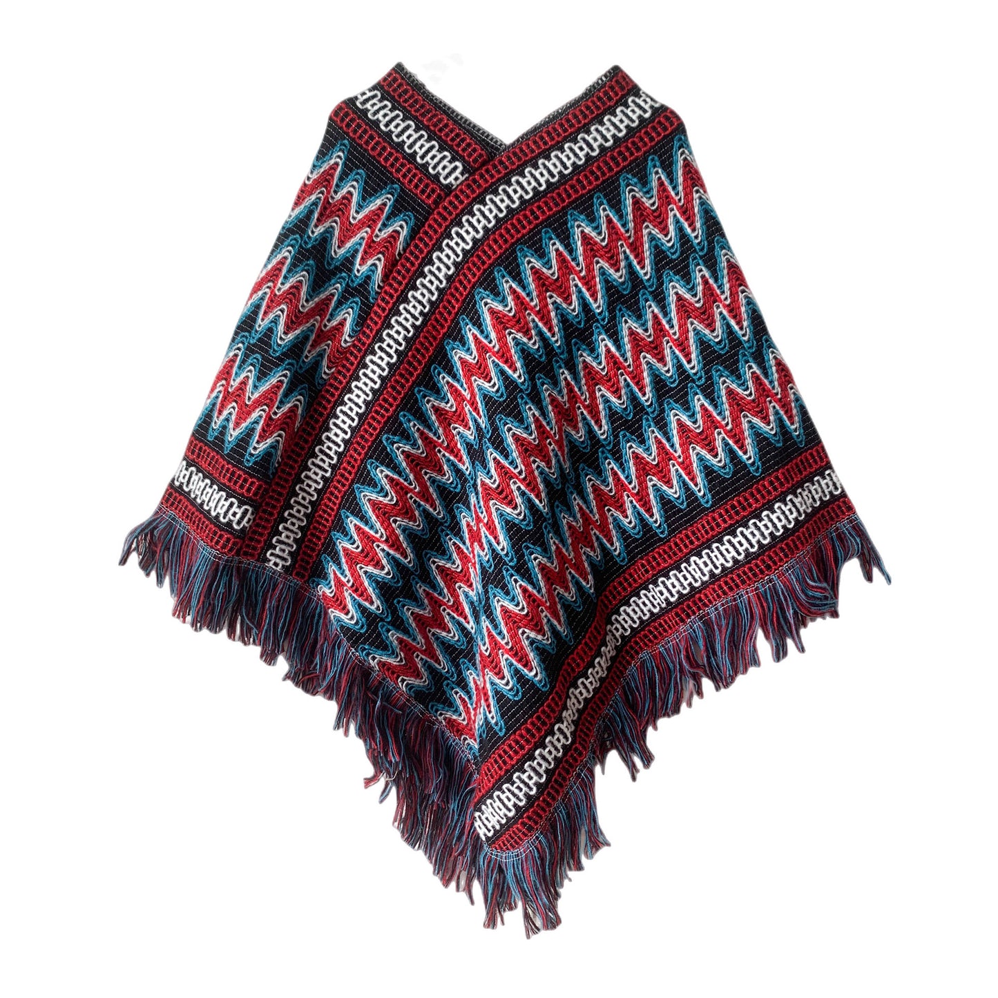 Winter Boho Shawl Capes for Women