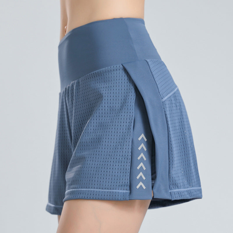 Women Running Yoga Short One Piece Pants Skirts