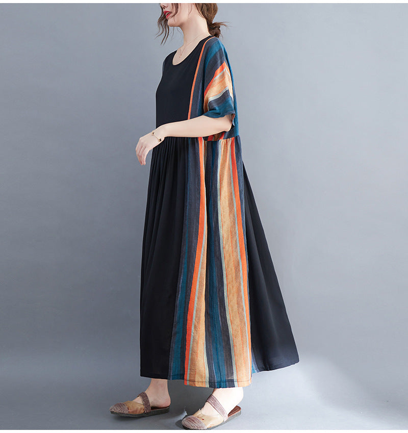 Casual Women Plus Sizes Long Cozy Dresses