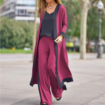 Casual Fashion Loose Women Fall 3pcs Outfits-STYLEGOING