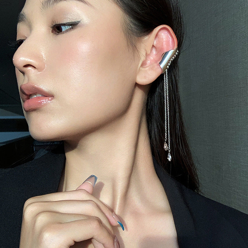 Fashion Tassels Ziron Designed Drop Earrings for Women