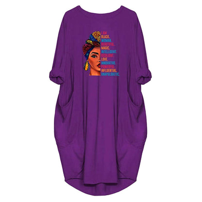 African Casual Round Neck Plus Sizes Top Blouses