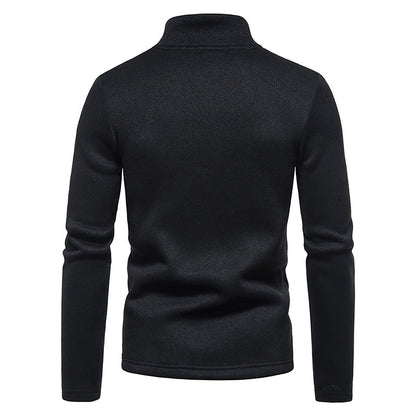 Turtleneck Zipper Men's Sweaters