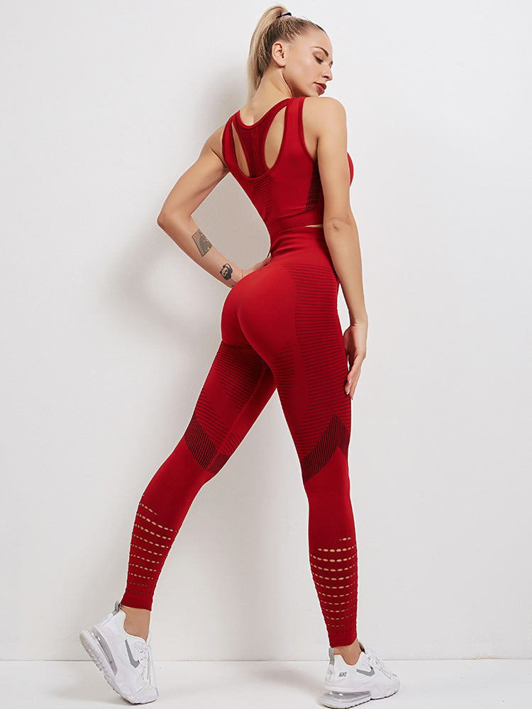 Sexy Running Tank Tops & Yoga Leggings