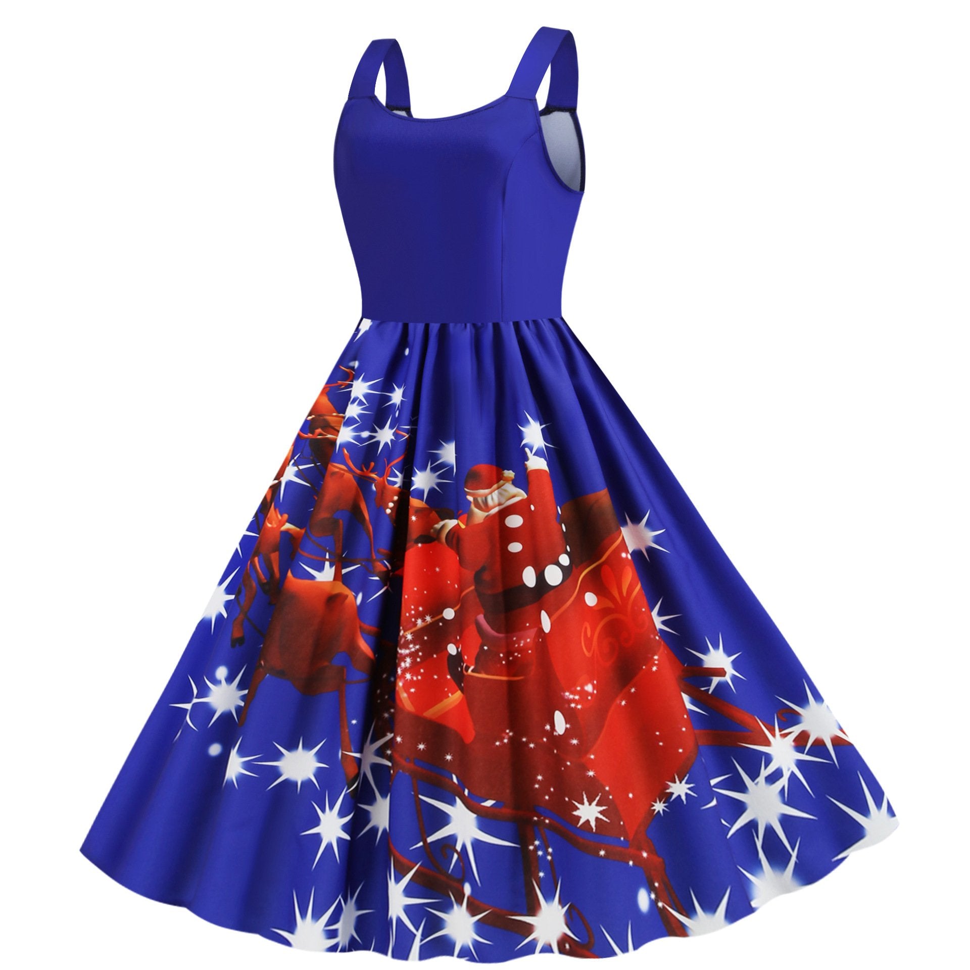 Sexy Tank Top Vintage Zipper Dresses-STYLEGOING
