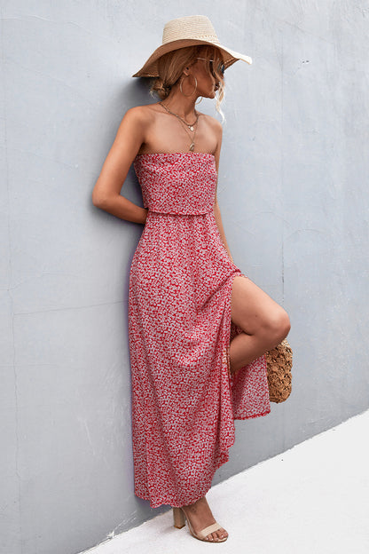 Sexy Strapless Summer Daily Dresses