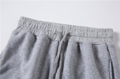 Casual Pullover Hoodies and Sports Pants Sets for Women and Men