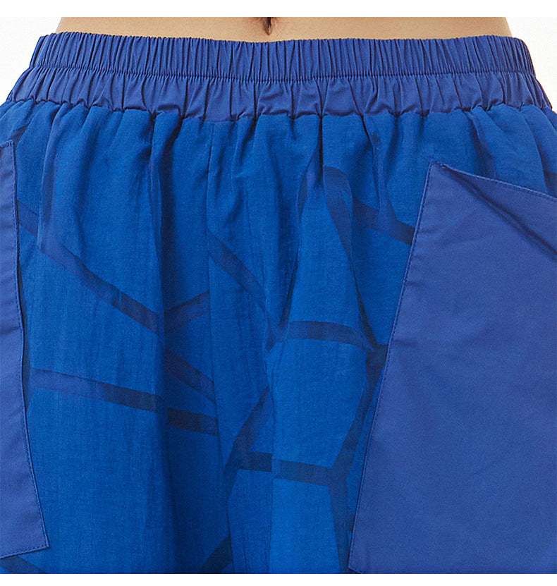Summer Leisure Plus Sizes Wide Legs Pants