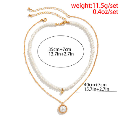 Fashion Metal Sweetheart Design Necklace for Women