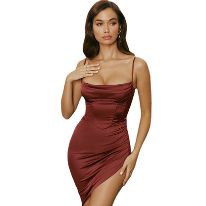 Sexy Strapless High Waist Mini Party Dresses