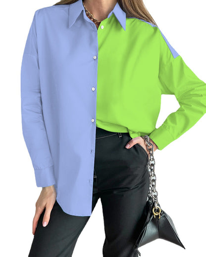 Casual Long Sleeves Fall Shirts for Women
