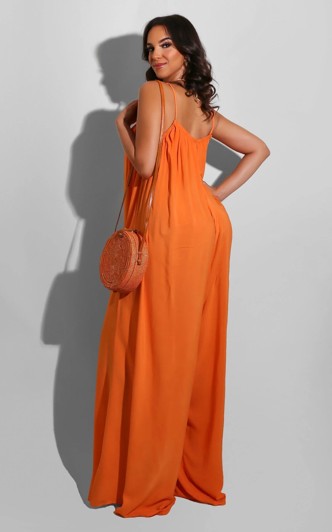 Sexy Casual Spaghetti Straps Women Jumpsuits