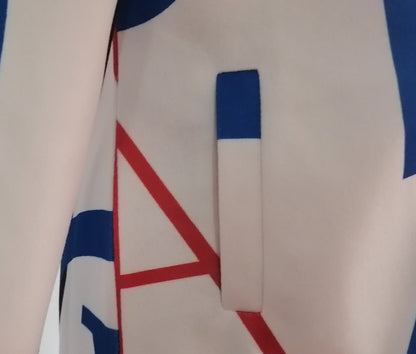 Casual Letter Print Long Coats for Women