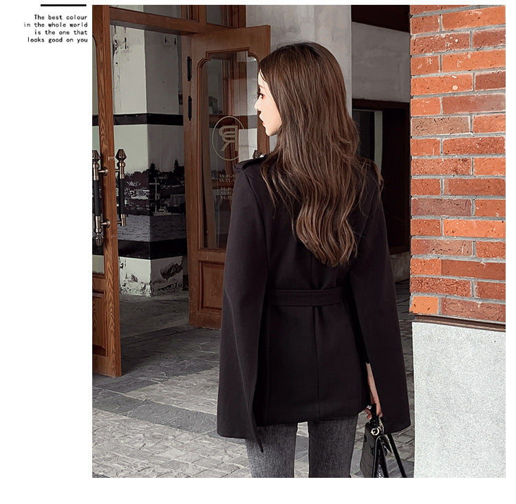 Designed Fashion Women Fall Overcoats