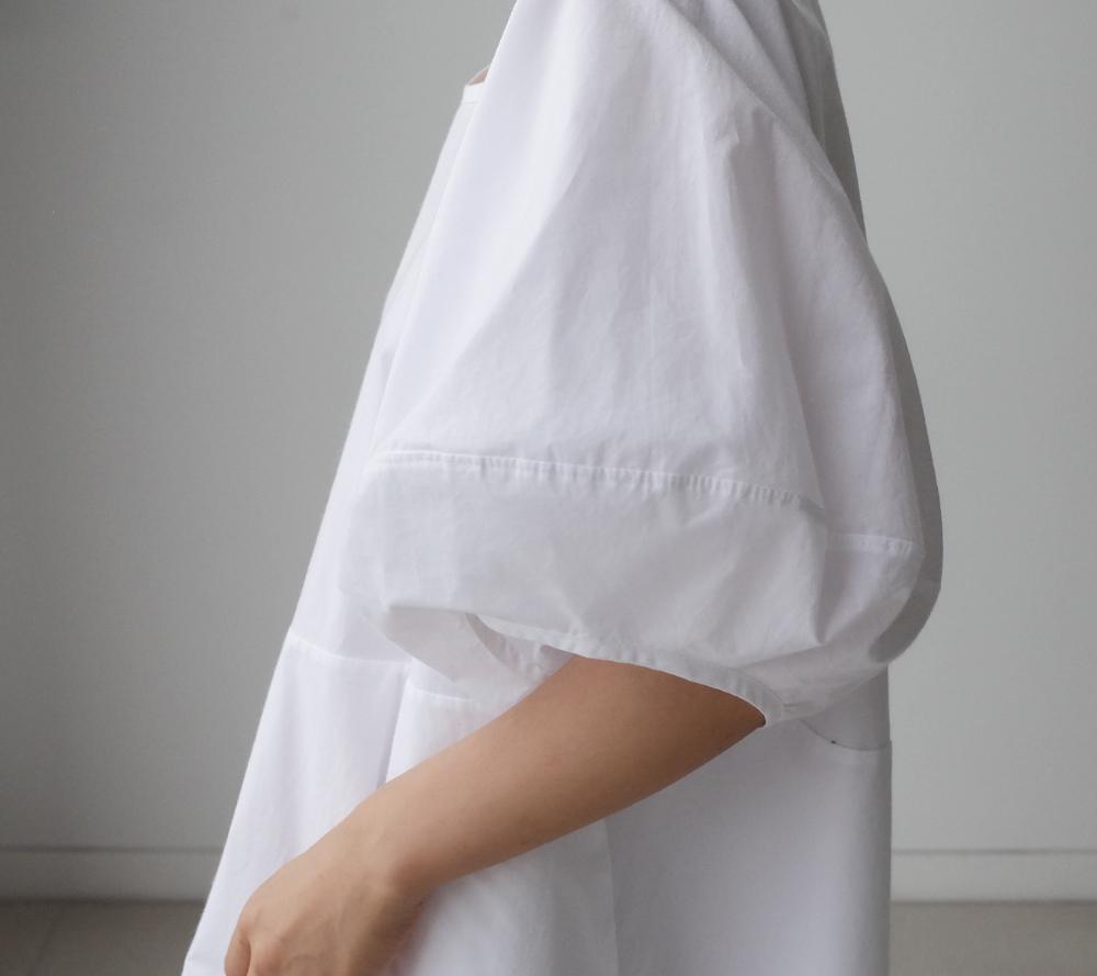 Loose Cozy Puff Sleeves Long Dresses-STYLEGOING