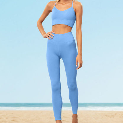 Sexy Fast Drying Dyed Yoga Sets for Women