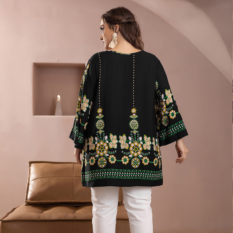 Elegant Plus Sizes Women Tops