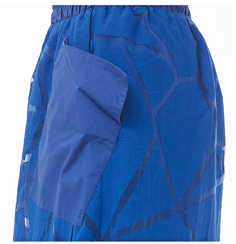 Summer Leisure Plus Sizes Wide Legs Pants