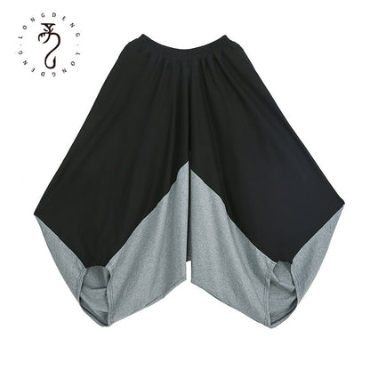 Summer Elastic Waist Plus Sizes Harem Pants for Women