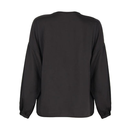 Simple Style V Neck Long Sleeves Leisure Shirts-STYLEGOING