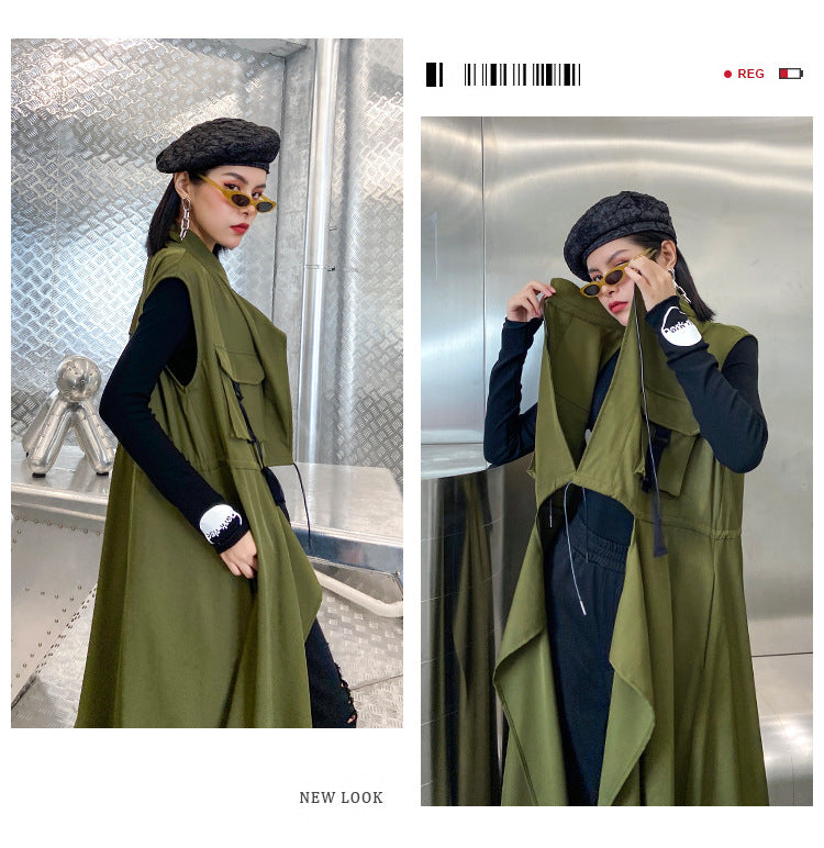 Summer Fashion Sleeveless Long Vest for Women