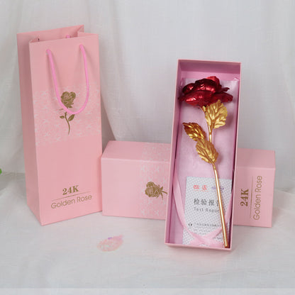 Gold Rose for Valentine's Day Gifts
