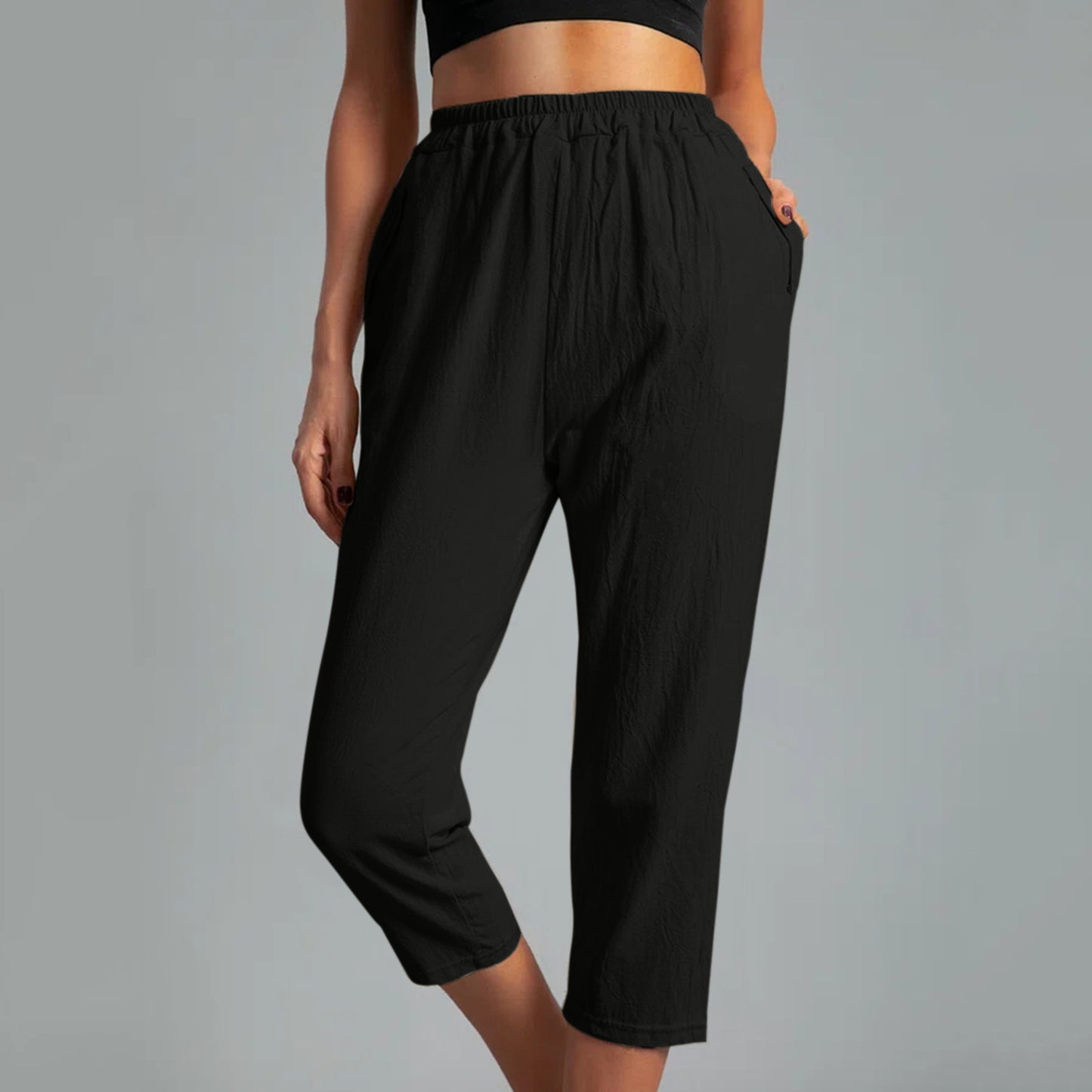 Casual Linen Summer Trousers for Women