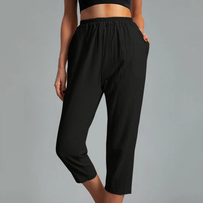 Casual Linen Summer Trousers for Women