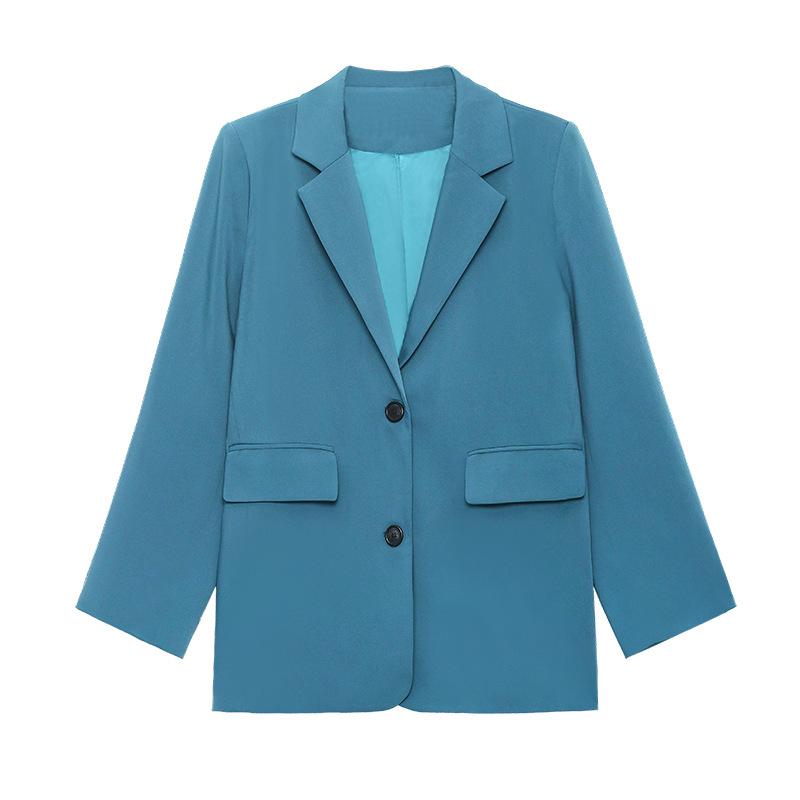 Women Casual Loose Fall Blazers-STYLEGOING
