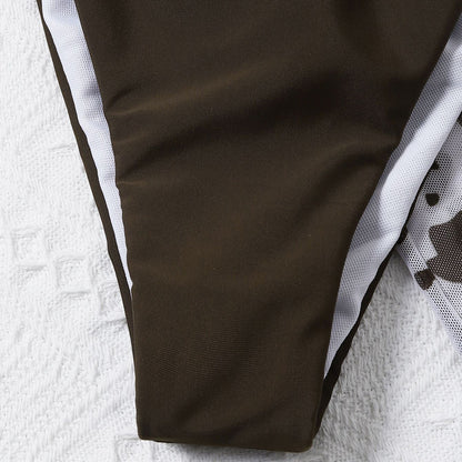 Sexy Coffee 3pcs Bikini Swimsuits
