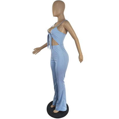 Sexy Summer Bandage Sleeveless Women Jumpsuits