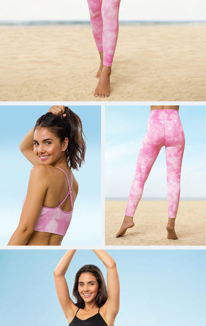 Sexy Fast Drying Dyed Yoga Sets for Women