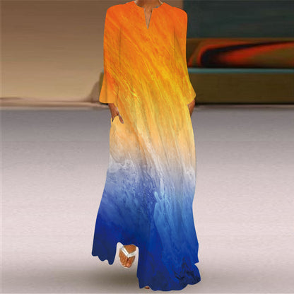 Geometry Design Plus Sizes Long Dresses