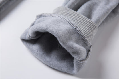 Casual Pullover Hoodies and Sports Pants Sets for Women and Men