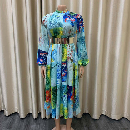 Women High Waist Plus Sizes Women Party Dresses