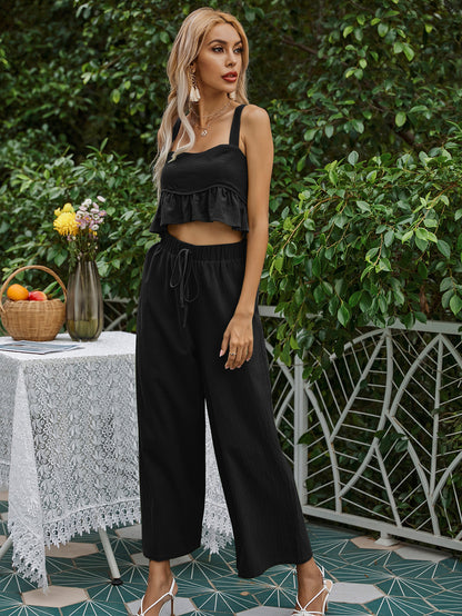 Casual Women Summer Two Pieces Suits