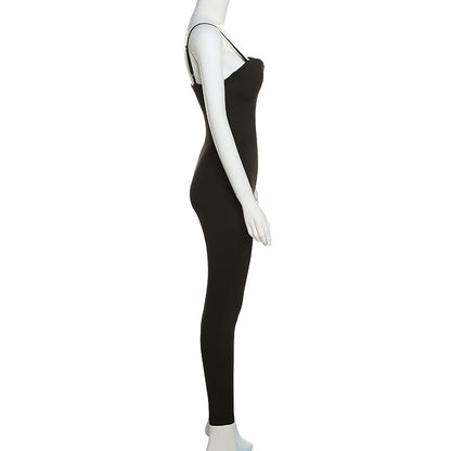 Sexy High Waist Casual Women Sports Jumpsuits