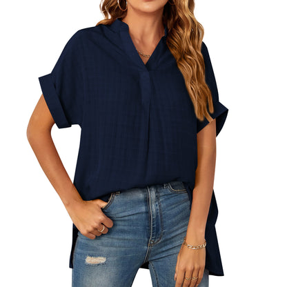 Summer Short Sleeves Women Shirts