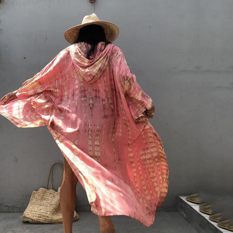 Women Plus Sizes Summer Cover Ups-STYLEGOING