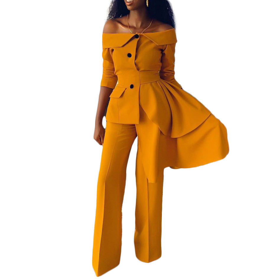 Designed Fashion Women Blazers & Pants Outfits
