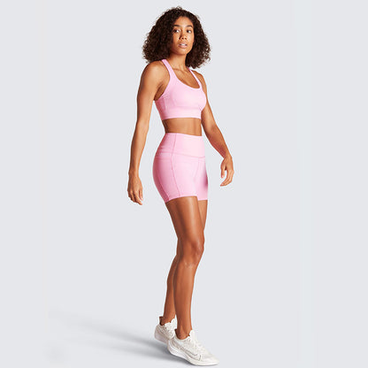 Sexy Women Backless Summer Yoga Tops and Shorts