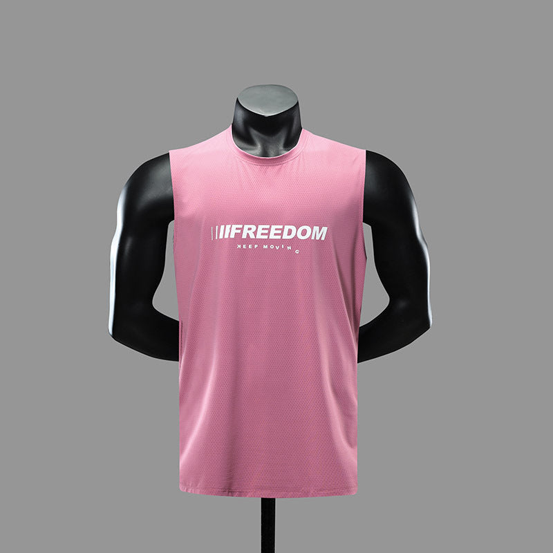 Sports Quick Drying Men Sleeveless T Shirts
