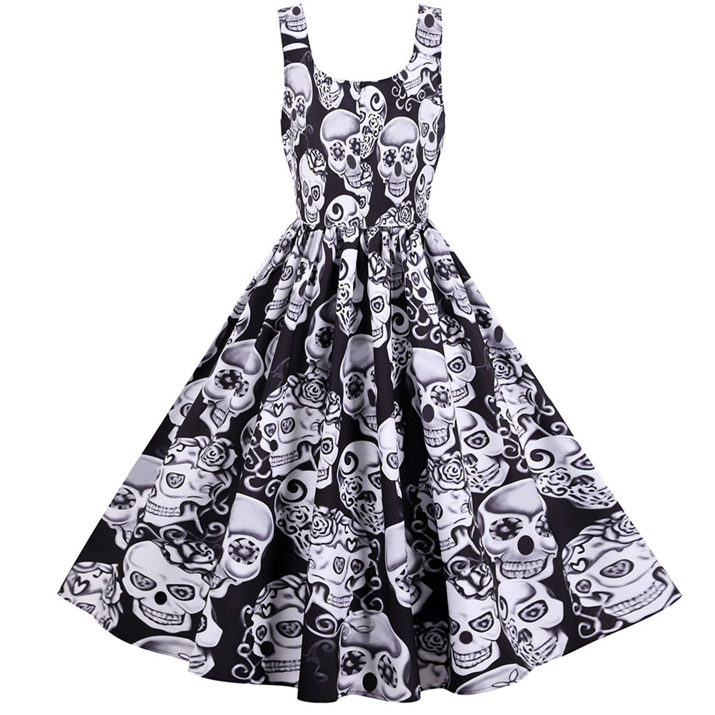 Sexy Tank Top Vintage Halloween Dresses-STYLEGOING