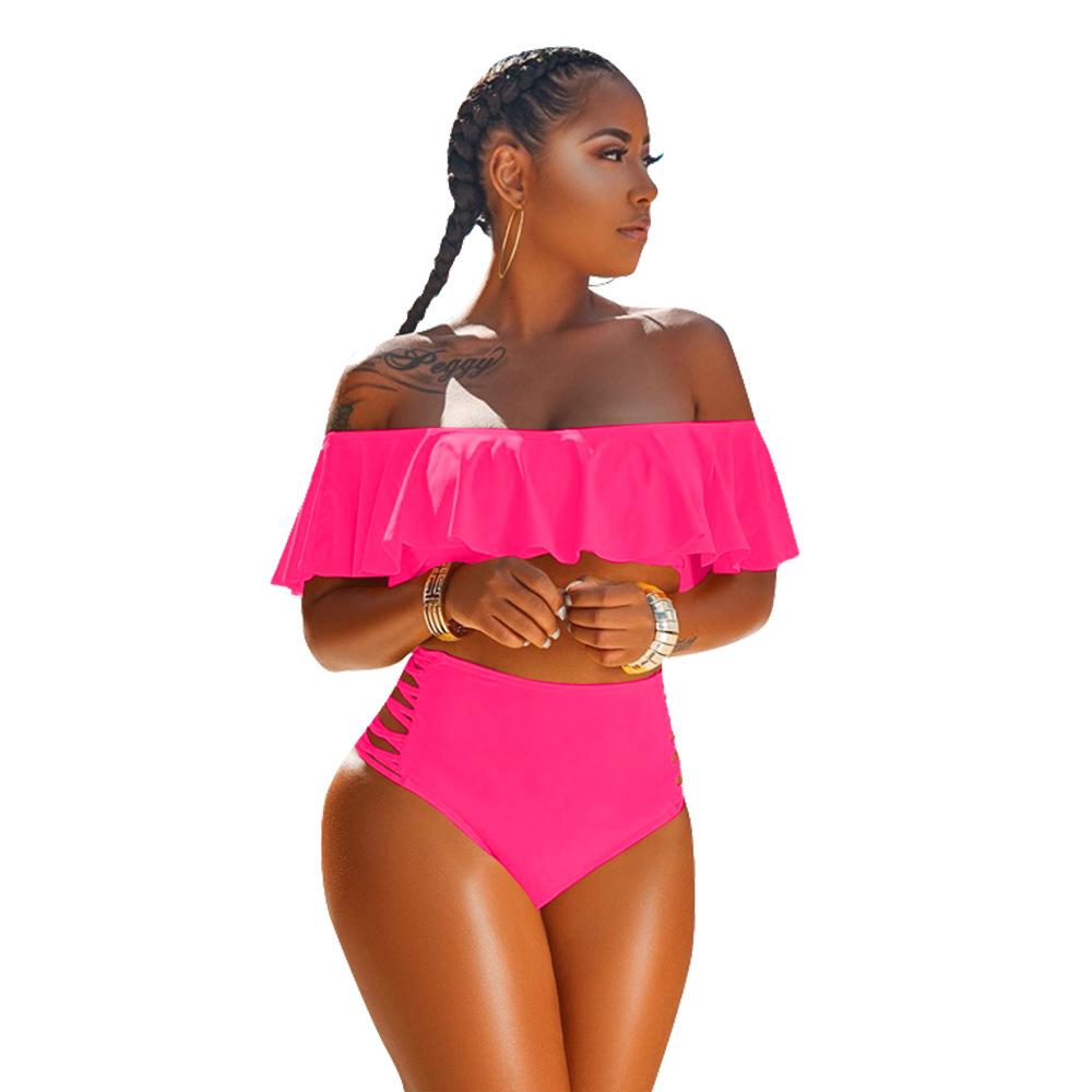 Sexy Off The Shoulder Bikini Swimwear-STYLEGOING