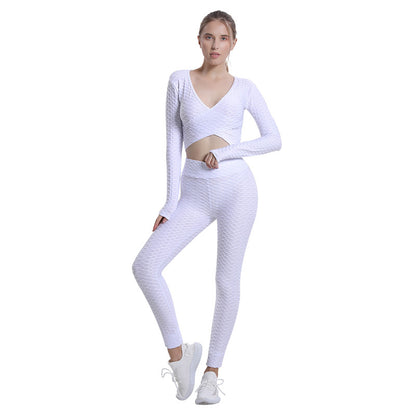 Sexy Bubble Design Women Gym Outfits
