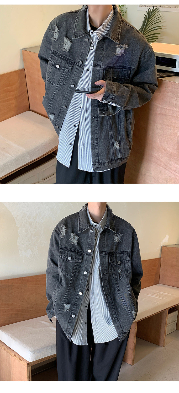Casual Street Stle Jacket Coats for Men